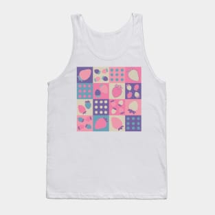 Berry Pop Quilt Tank Top